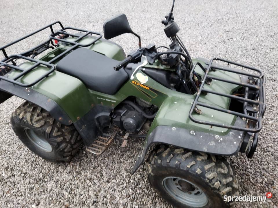Quad kawasaki klf 300 homologacja na dwie osoby Maruszów