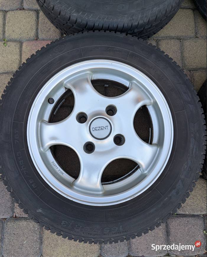 Komplet felgi i opony r13 Skórzewo sprzedam
