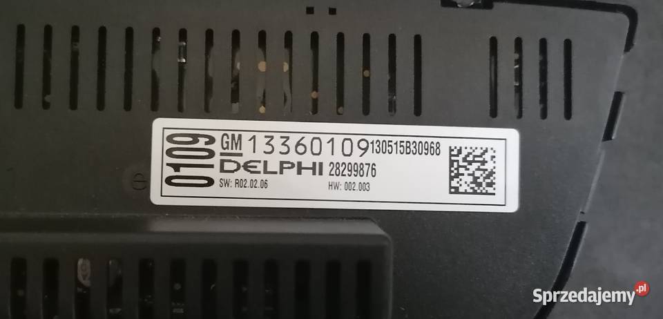 Panel Klimatyzacji dwustrefowej Opel Astra J Poznań