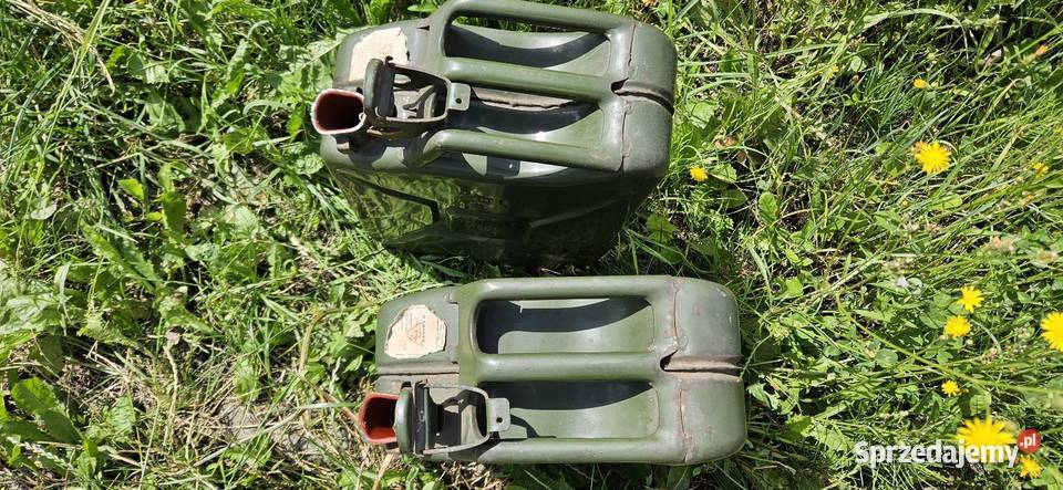 Kanister metalowy 20 l Kanistry, lejki i pompki