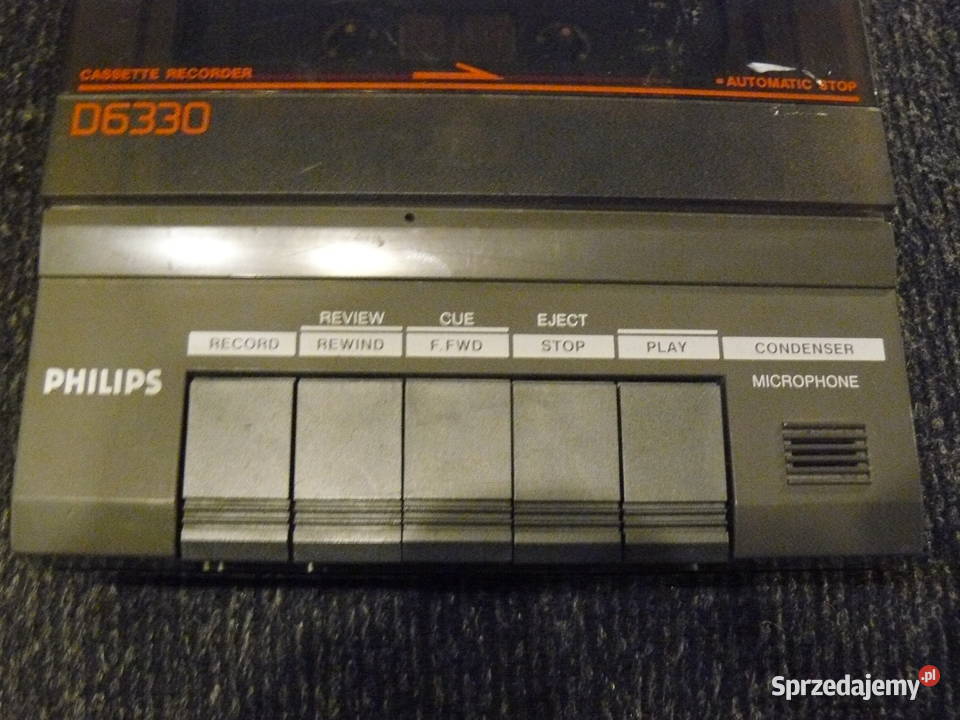 Magnetofon kasetowy Philips D 6330