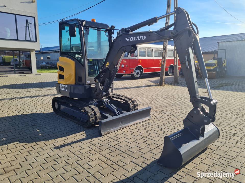 Minikoparka VOLVO EC27D 2018 Dąbrowa Tarnowska