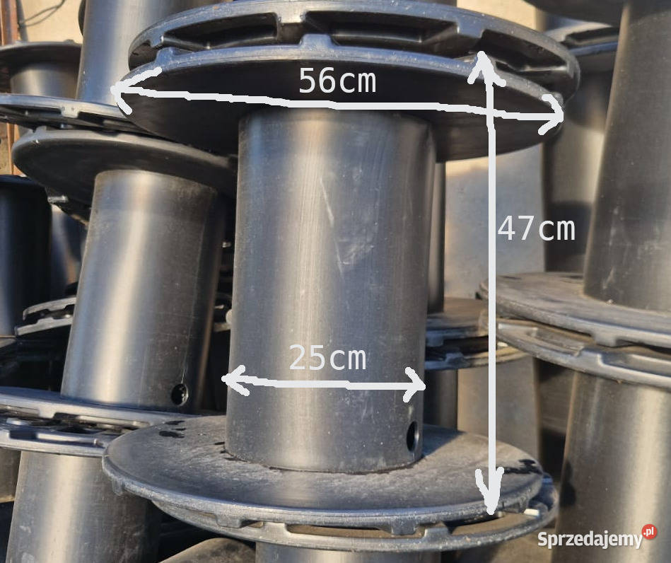 PLASTIKOWE SZPULE wężach szpula plastikowa
