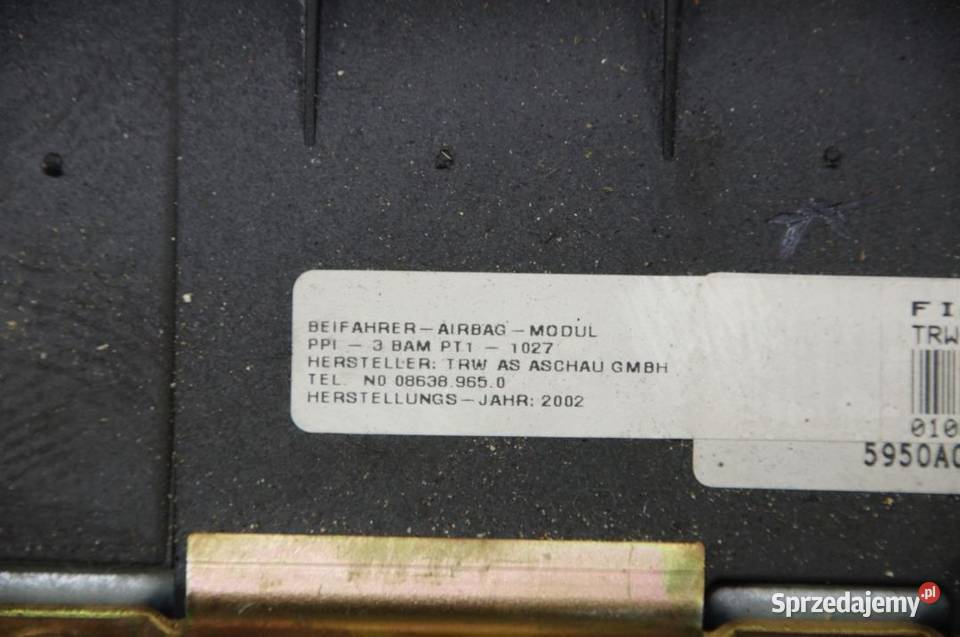 PODUSZKA AIRBAG 735281448 FIAT ALBEA Lipno sprzedam