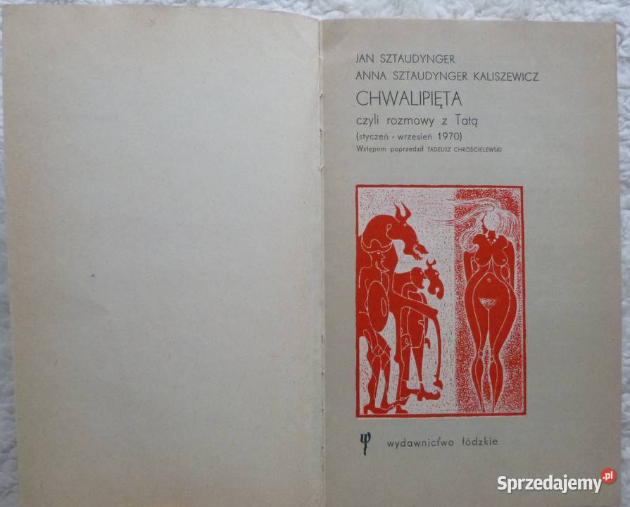 Chwalipięta Jan Sztaudynger A Sztaudynger Warszawa