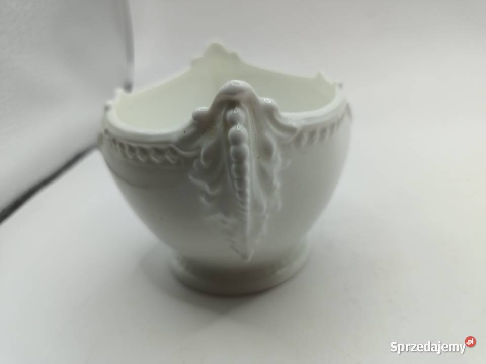 Cukiernica porcelana biała ANGLIA Coalport Zamość