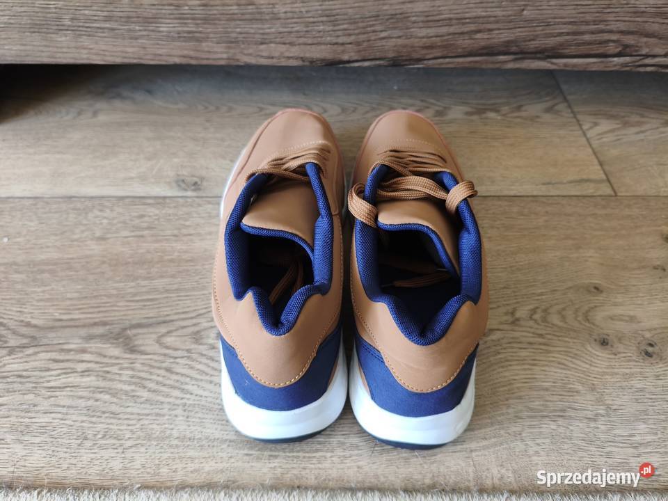 Nowe męskie Brązowe buty rozmiar 46