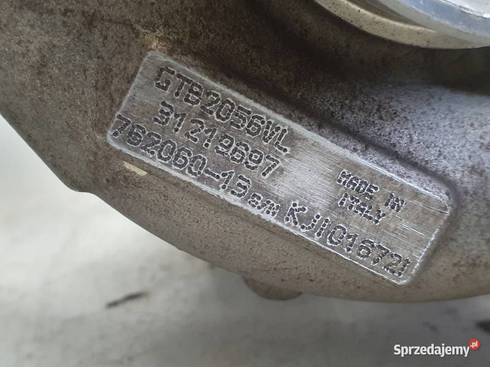 TURBOSPRĘŻARKA Volvo S80 II V70 III 24 D5 turbo osobowe Chełm