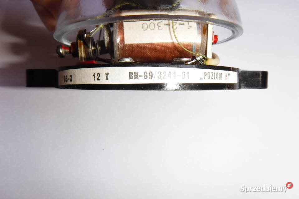 Szklany dzwonek elektryczny electric glass bell Otwock