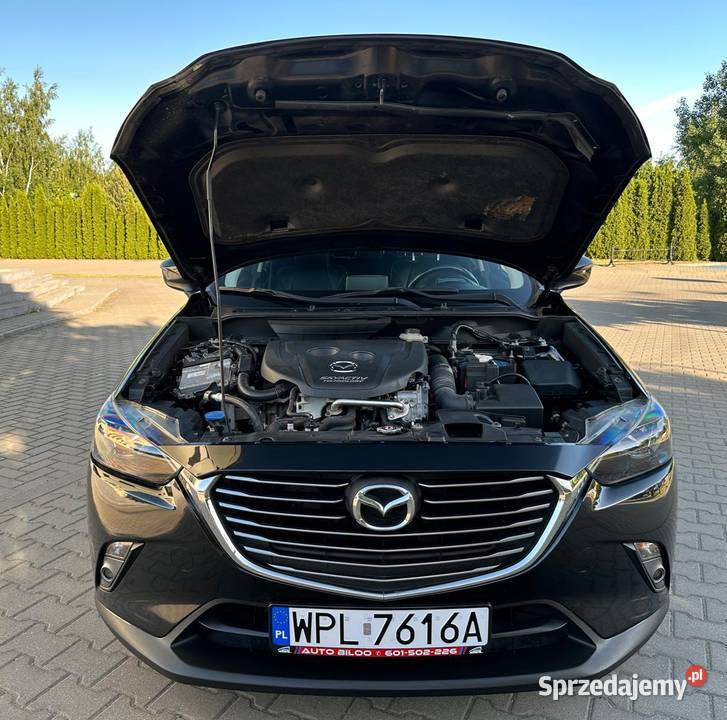 Mazda CX3 SKYAKTIVD 105FWD ExclusiveLine kamera cofania mazowieckie Płock sprzedam