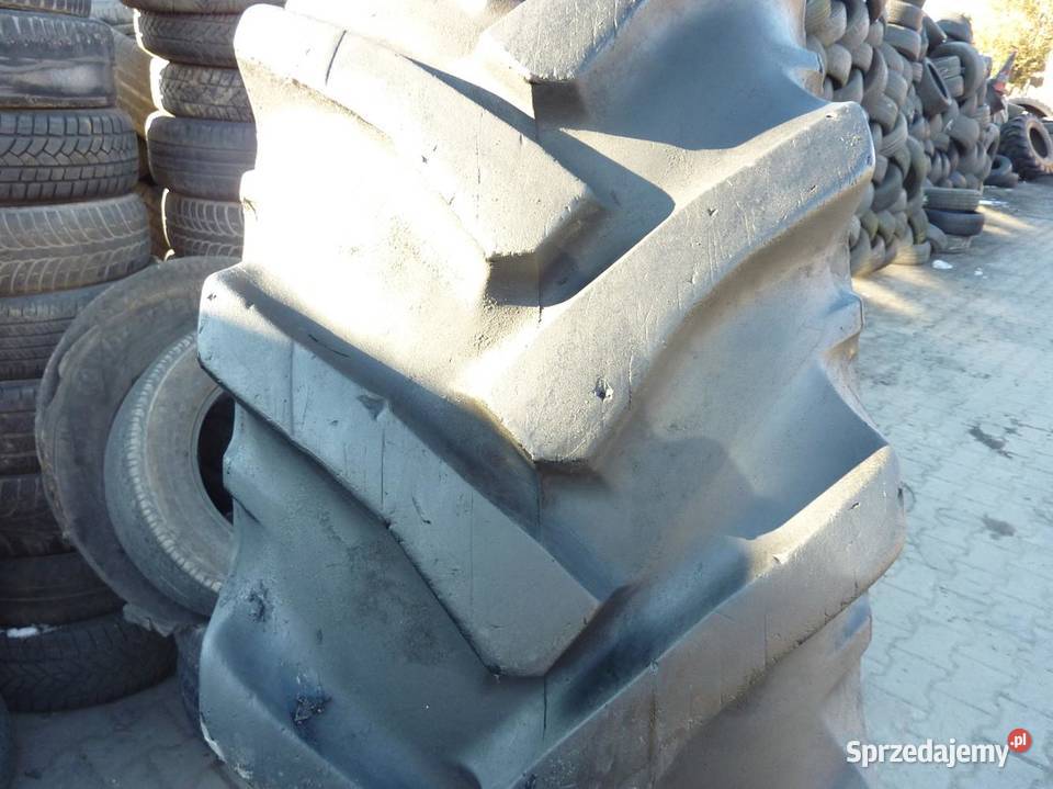 2x Opona używana rolnicza 208R38 STOMIL 1300 Zaścianki sprzedam