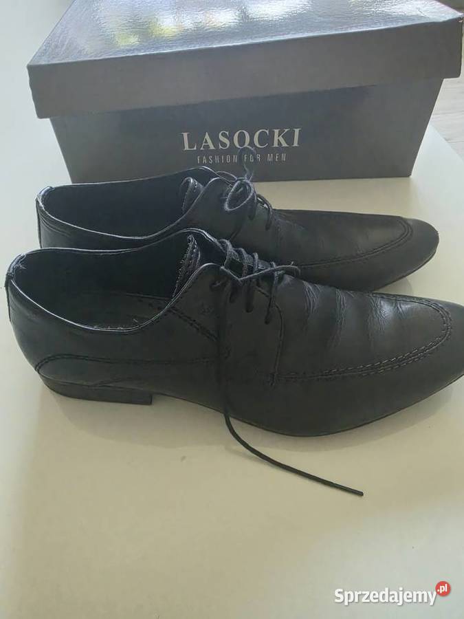2 pary butów męskich lasocki venezia skóra Kalisz