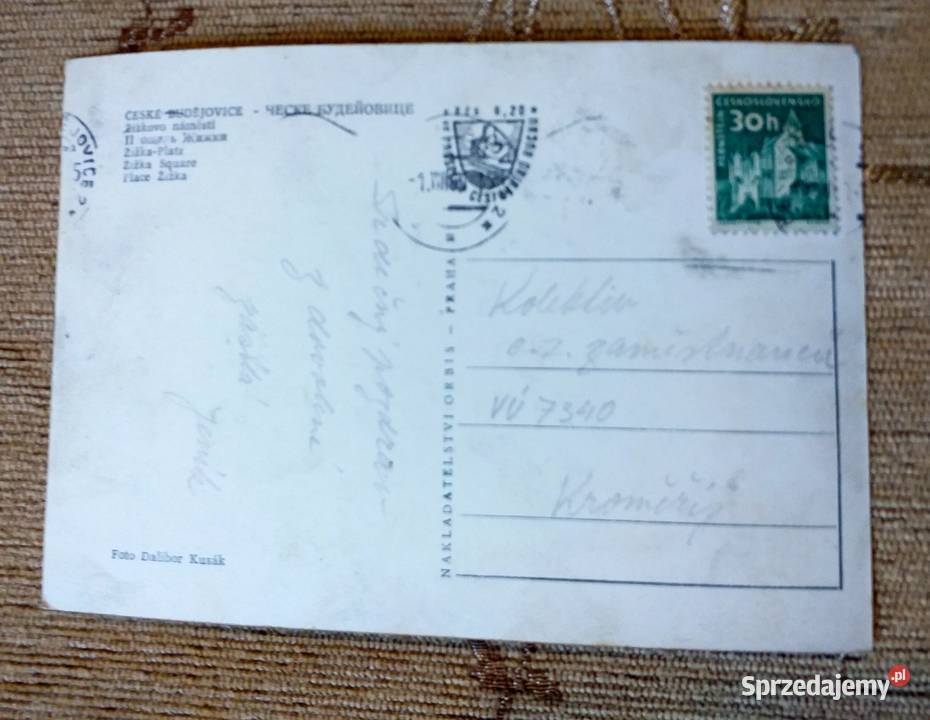 CZESKIE BUDZIEJOWICE WIDOK NA FONTANNĘ SAMSONA I lubelskie Piszczac