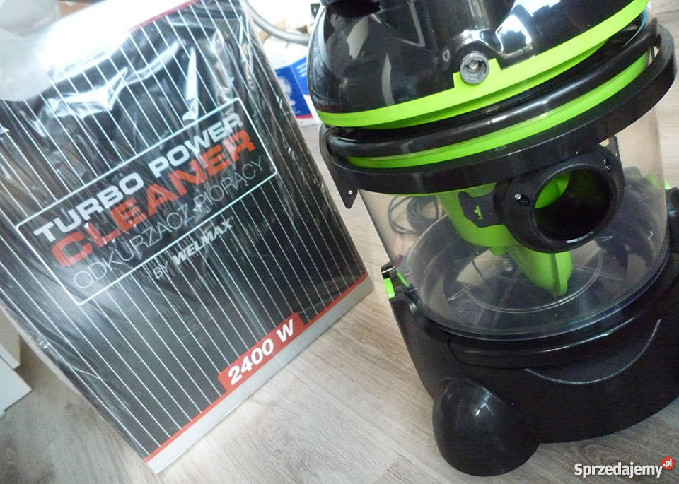 ODKURZACZ WELMAX TURBO POWER CLEANER pioracy Łódź