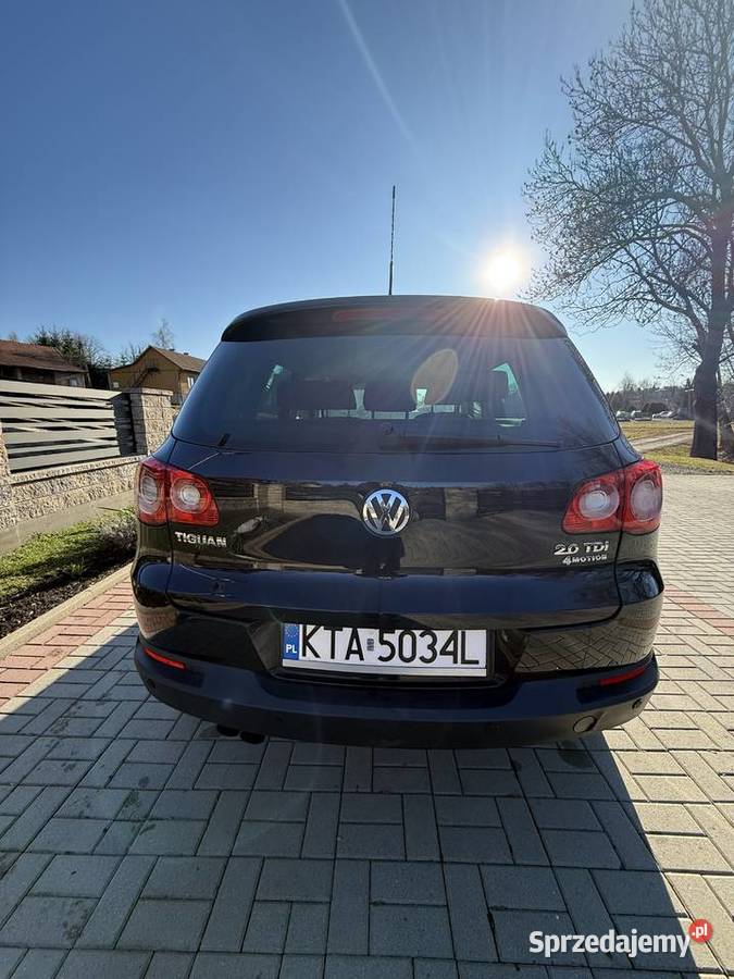 VOLKSWAGEN TIGUAN 20 TDI 2011r DSG 4x4 1968cm3 Łękawica
