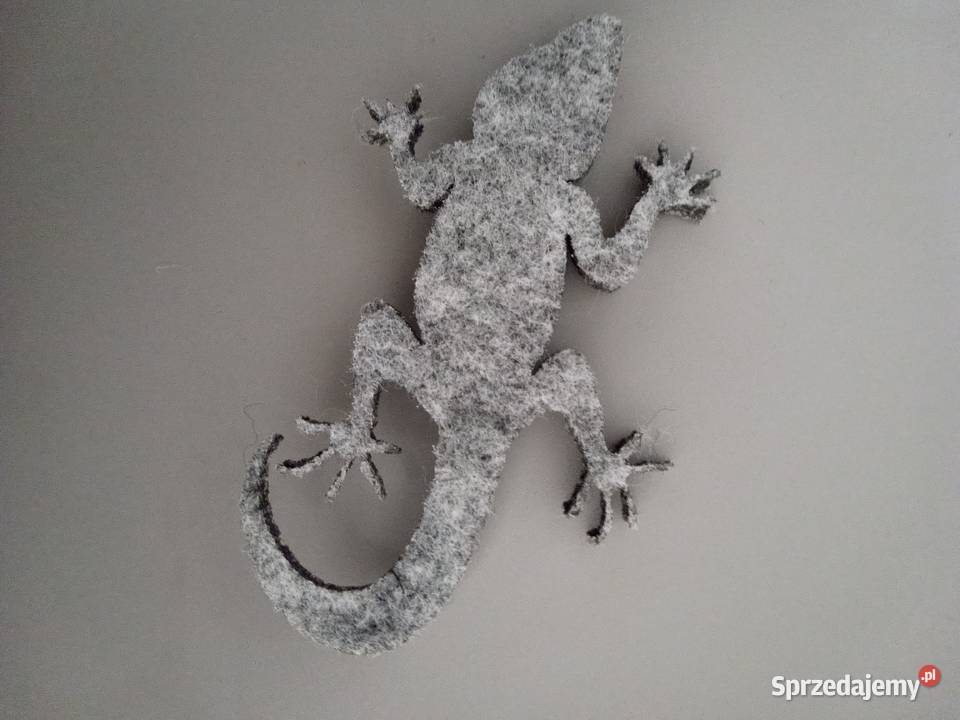 Przypinka broszka z filcu Tychy