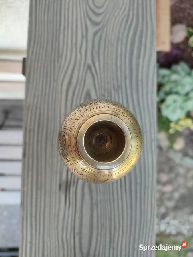 Wazonik mosiężny masywny Bydgoszcz
