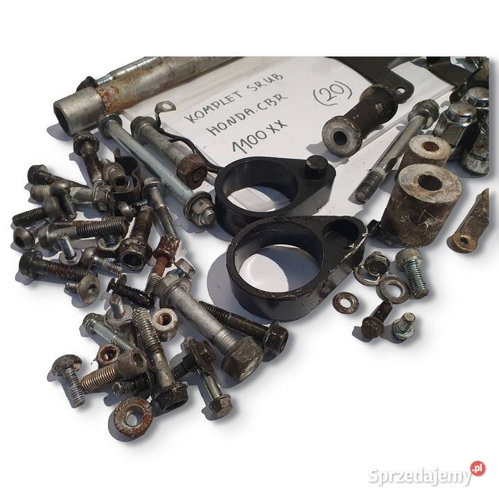 ZESTAW ŚRUB NAKRETEK Honda VFR 800 0212r szpilka Chełm