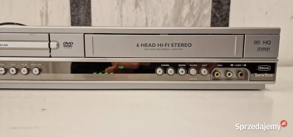 Philips DVP3100V KOMBO DVDVHS Magnetowidy wielkopolskie Międzychód