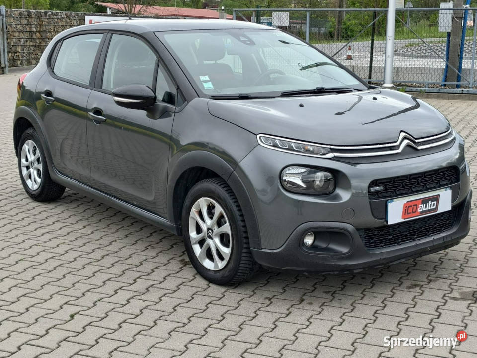 Citroen C3 12 benzyna 82 ledy drl klimatyzacja Kęty