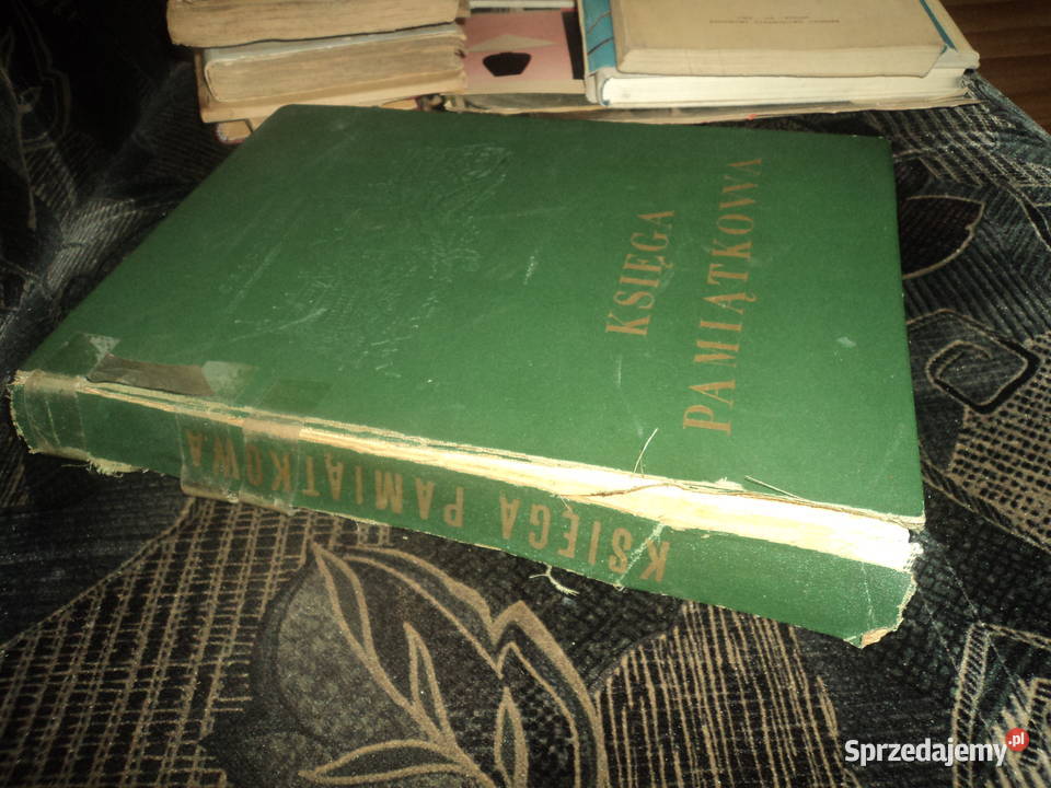 Księga pamiątkowa 3go gimnazjum w Krakowie małopolskie Nowy Sącz