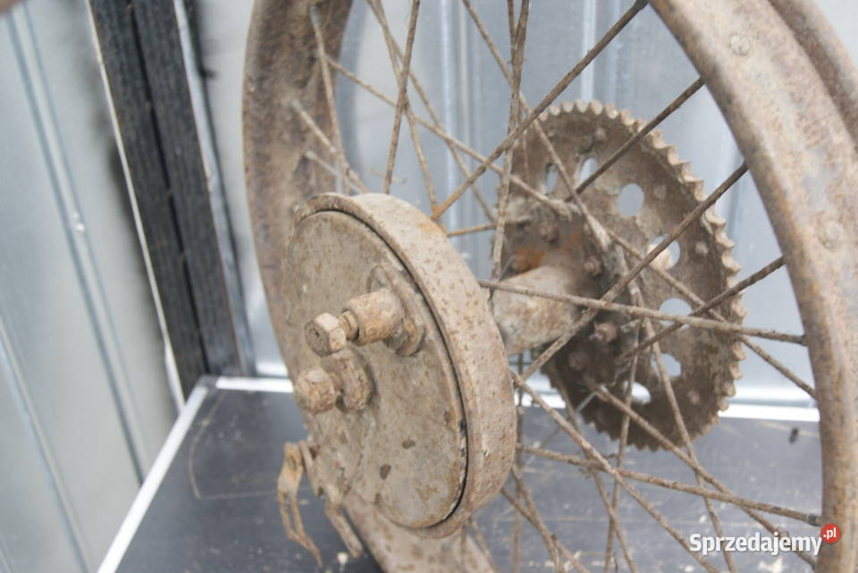 TYŁ KOŁO MOTOSACOCHE TERROT AJS MOTO GUZZI Rybnik sprzedam