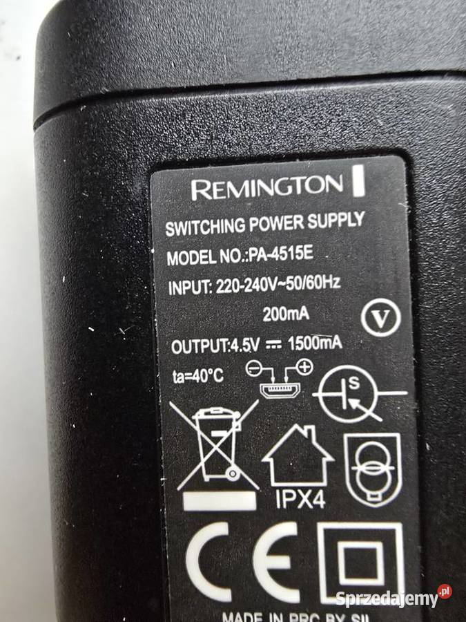 Zasilacz Remington maszynki hair clipper Kielce