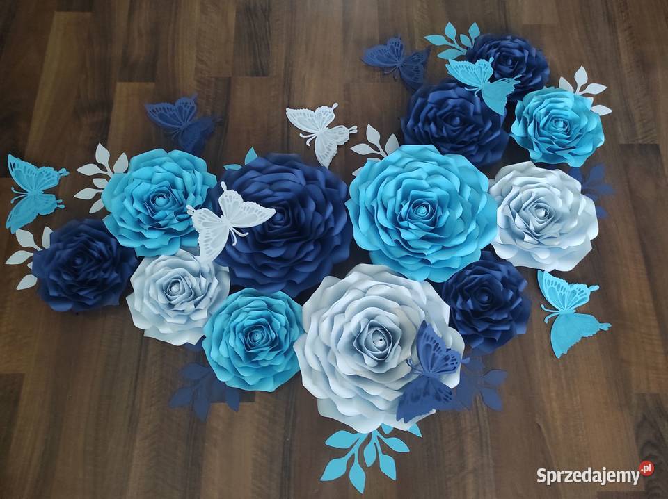 Róże z papieru 3 D Lądek sprzedam