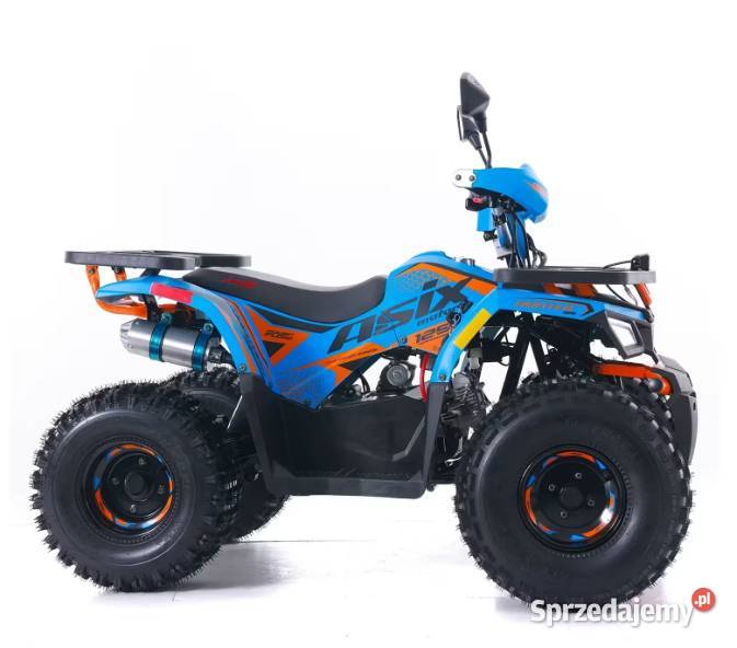Quad spalinowy Asix Hunter125ccNIEBIESKI niebieski Rowerki i pojazdy Budzyń
