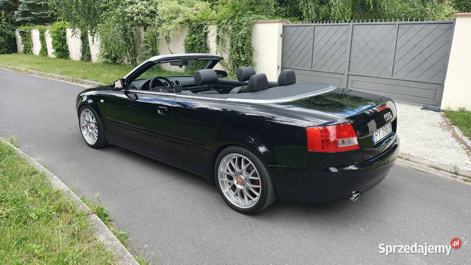 Audi A4 Cabrio 24 V6 manual BBS Sline gleba Rokietnica sprzedam
