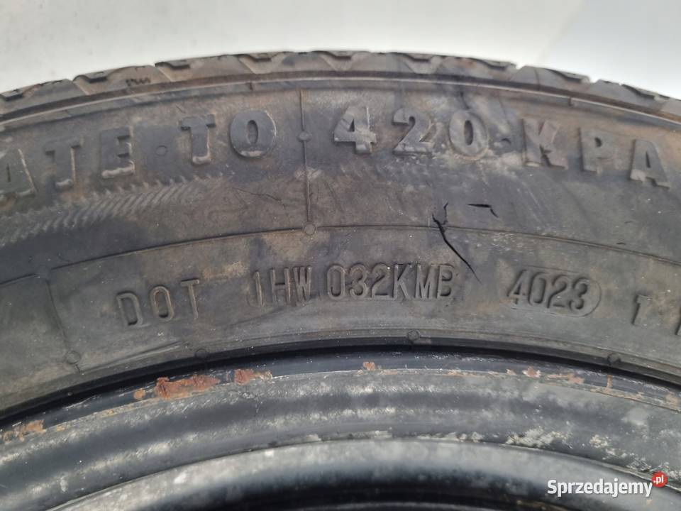 KOŁO DOJAZDOWE Ford Transit Custom II 15570 R17 lubelskie Chełm