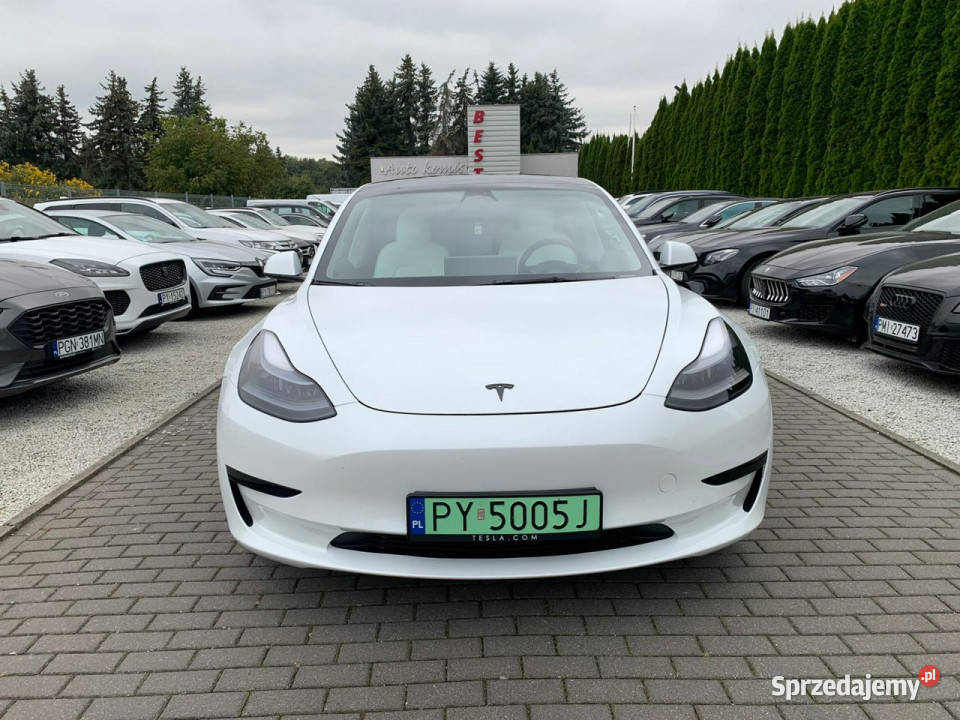 Tesla Model 3 Autopilot Kamery Białe Wnętrze automatyczna wielkopolskie Baranowo