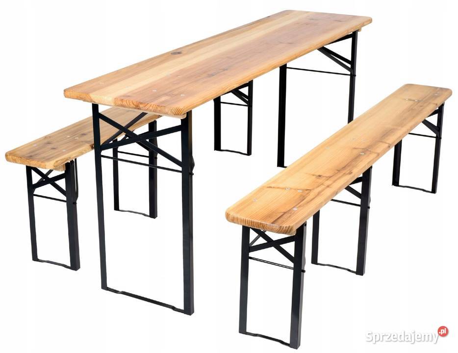 Stół ławka. Stolik ogrodowy