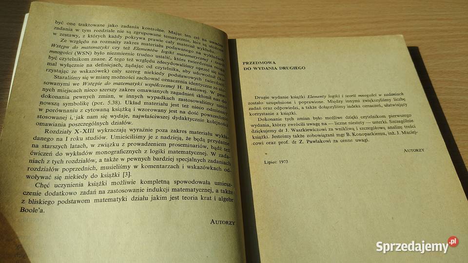 Elementy logiki i teorii mnogości w zadaniach pomorskie Gdańsk
