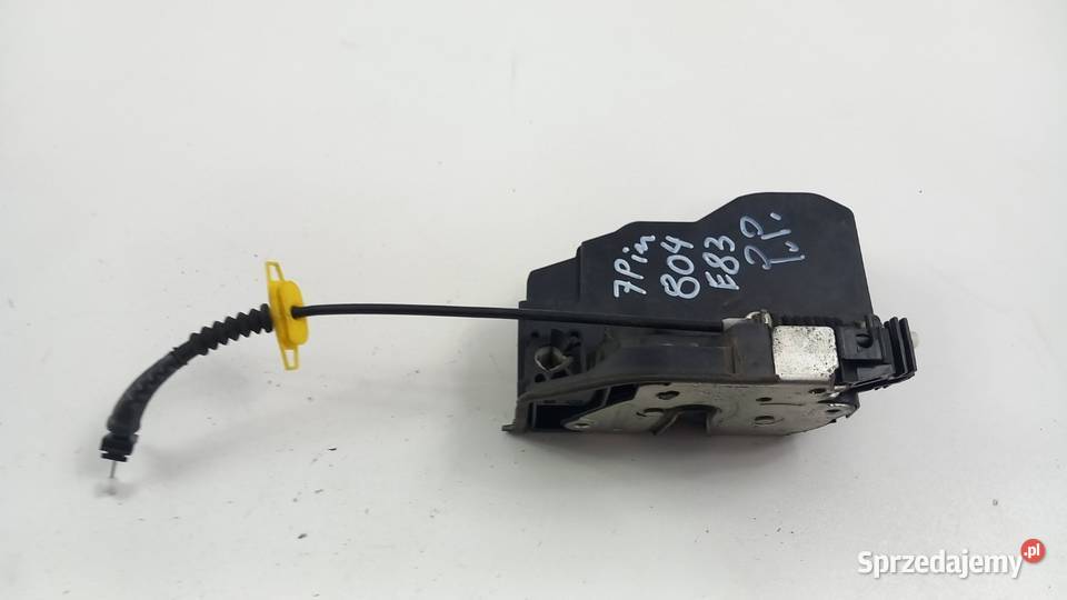 BMW X3 E83 FL ZAMEK DRZWI PRZÓD PRAWY 7PIN Pozostałe