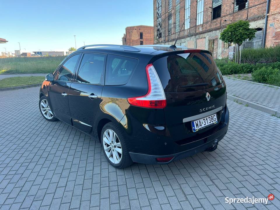 Renault Grand Scenic 20 DCI 2011r 7 osobowy Samochody osobowe mazowieckie Sokołów Podlaski