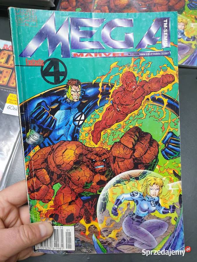 Mega Marvel 118 1998 Fantastic Four Gdynia
