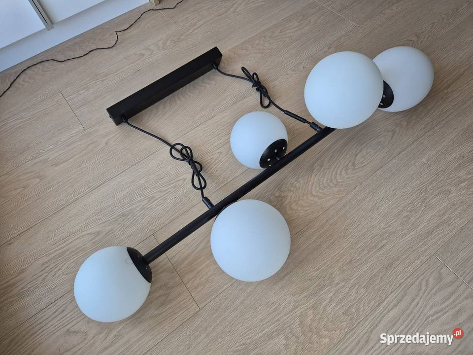 Lampa wisząca Maddie czarna 5 x E14 Lamkur Warszawa