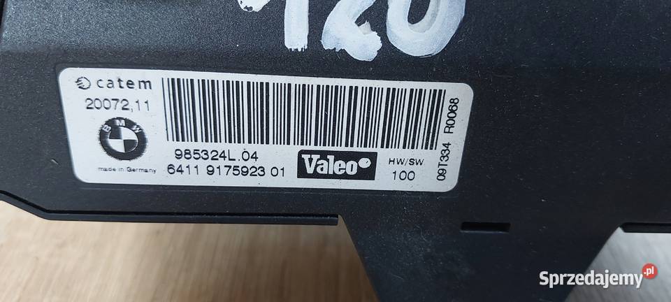 Nagrzewnica BMW 1 E87 985324L Szczecin sprzedam