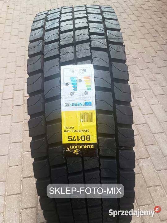 Opony Napędowe 24570 R195 BlackLion BD175 Nowe Ciężarowe Zarębki