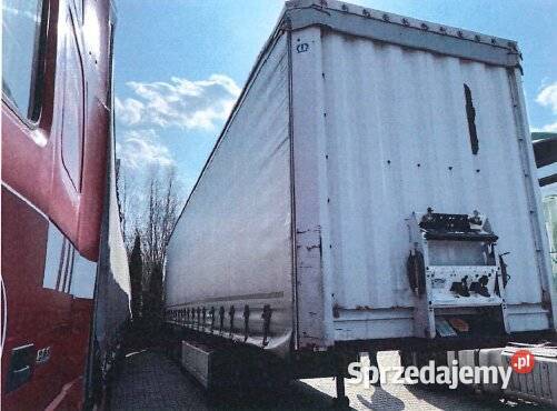 Syndyk sprzeda naczepę ciężarową plandekę KRONE Burtowe i plandeki sprzedam