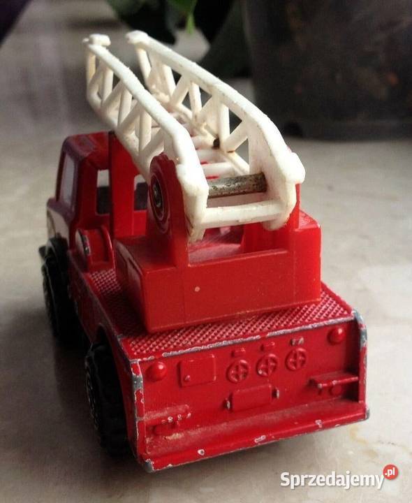 VINTAGE TONKA CZERWONY WÓZ STRAŻACKI z drabiną Warszawa