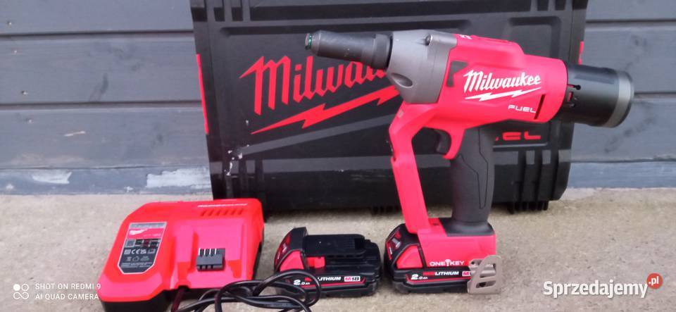 Nitownica akumulatorowa MILWAUKEE 18v 2x2Ah kujawsko-pomorskie Inowrocław