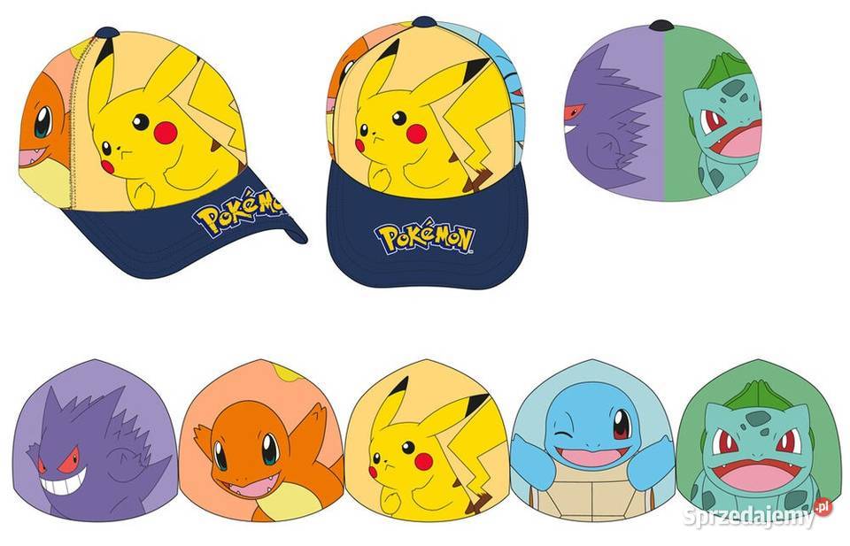 Czapka Czapeczka Bejsbolówka Pokemon Pikachu 8 lat+ małopolskie Mogilany sprzedam