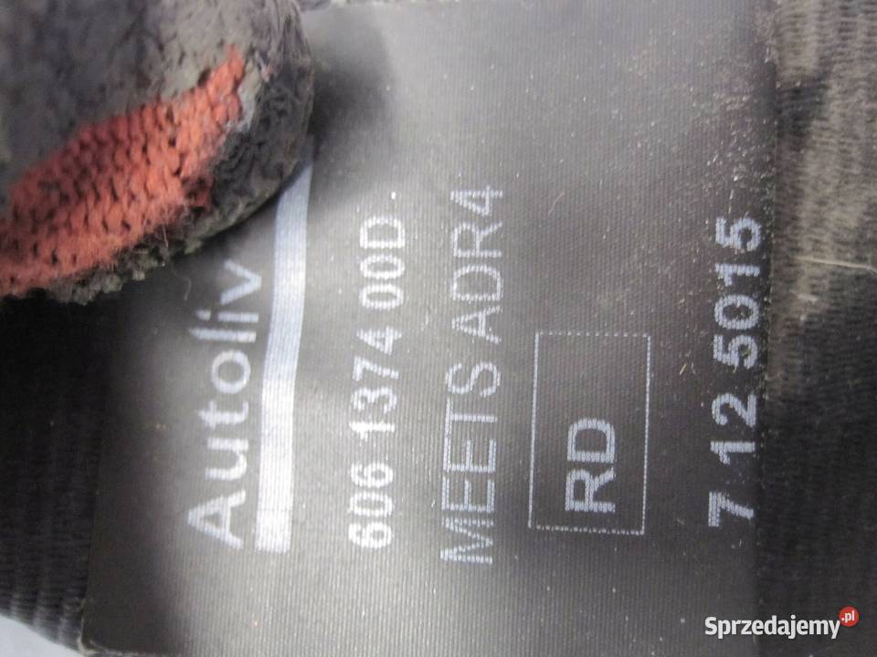 NISSAN QASHQAI I J10 07r pas bezpieczeństwa Wyposażenie wnętrza świętokrzyskie