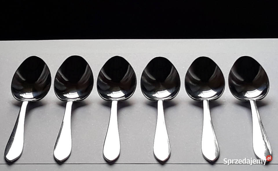 Łyżeczki do herbaty KROPLA WODY Gerlach sztućce śląskie Dąbrowa Górnicza