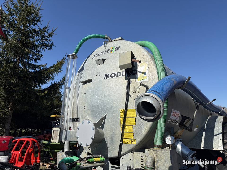 Beczkowóz Joskin 11000 litrów Modulo 2 beczka Myszyniec