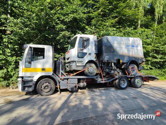 Iveco eurotech laweta pomoc drogowa Nida sprzedam