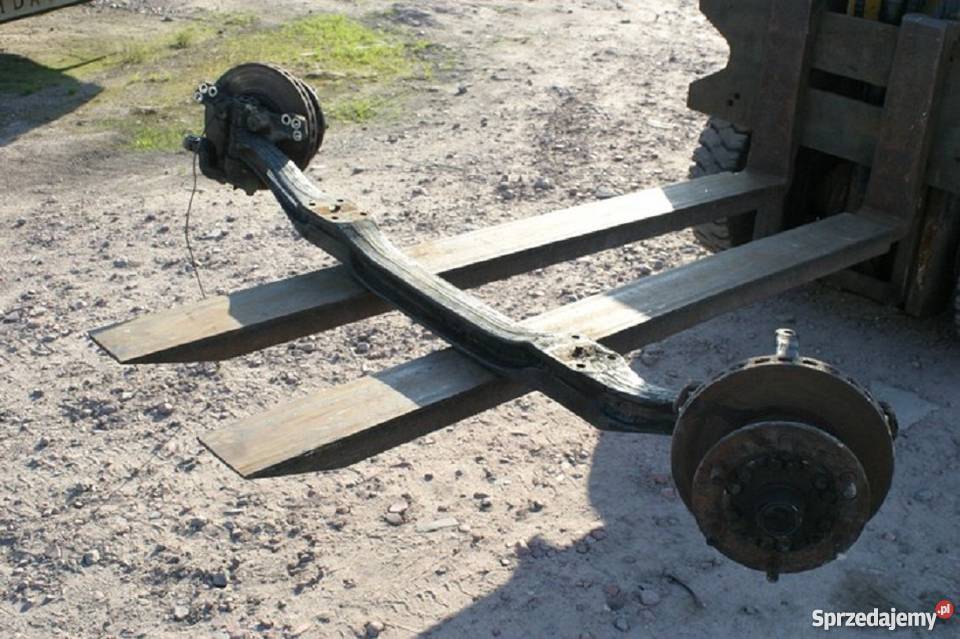 DAF LF 45 OŚ PRZEDNIA BELKA PROWADZĄCA CAŁA Zawieszenie i układ kierowniczy Bieleń