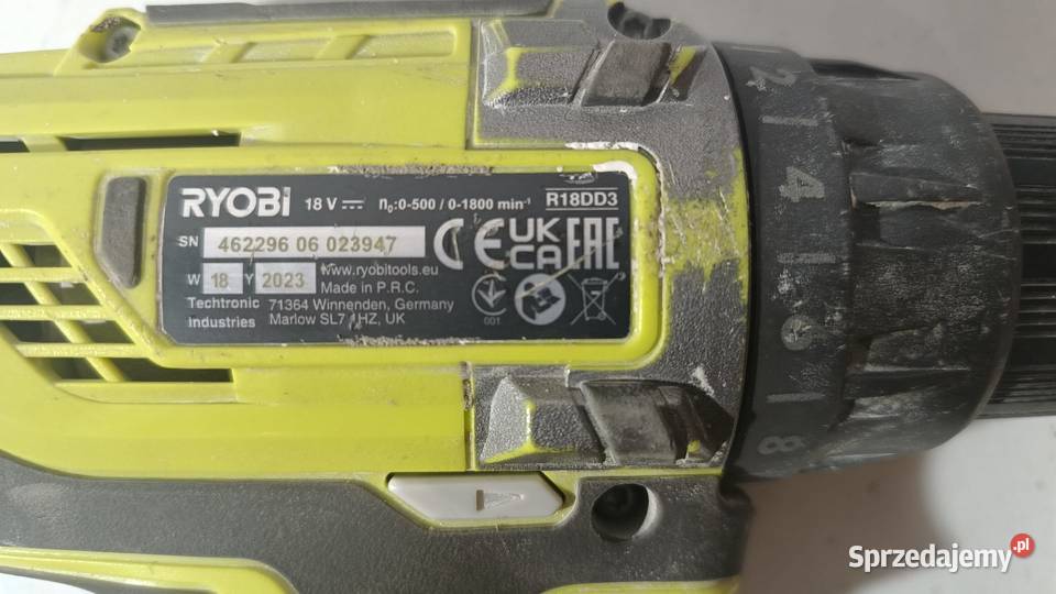 Zestaw RYOBI 18V szlifierka wkrętarka Katowice